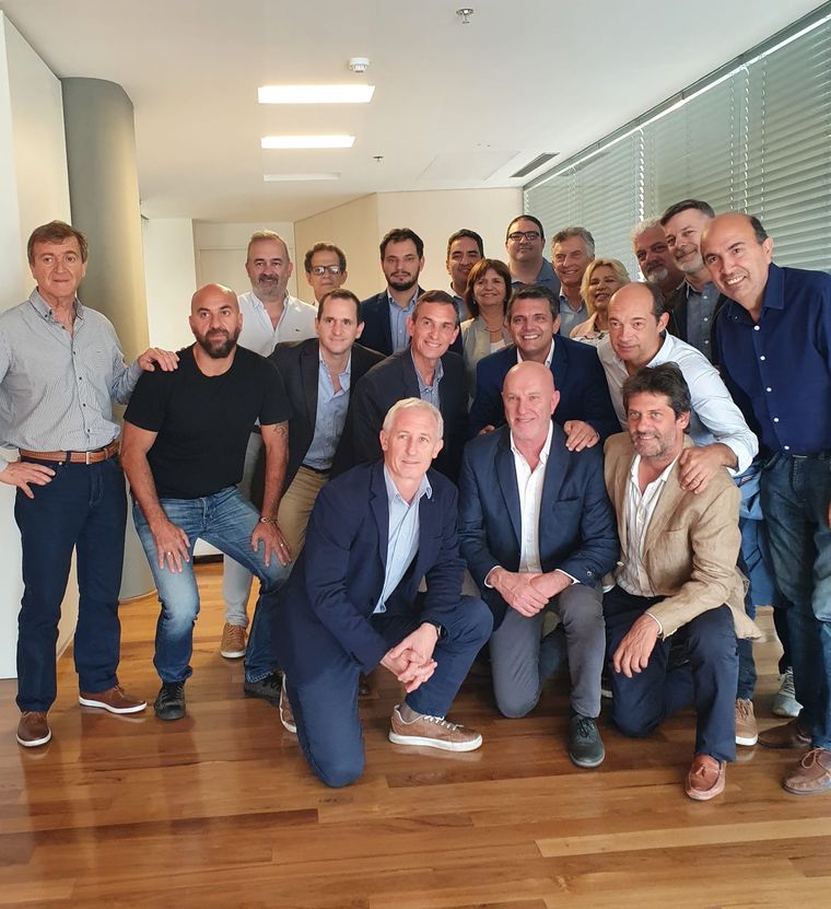 La reunión de los presidentes del PRO con Mauricio Macri