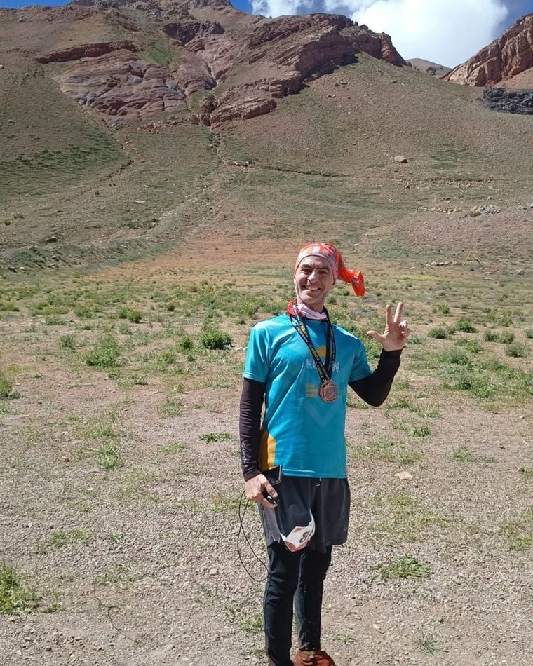 Fabián Cremaschi fue atacado por perros cuando entrenaba maratón. 