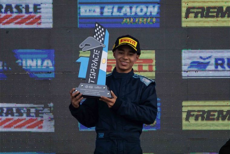 Lauti y su primer puesto en el Gálvez.