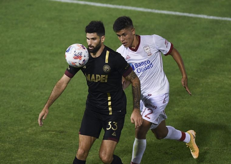Huracán y Lanús empataron en el Ducó. Foto: Télam