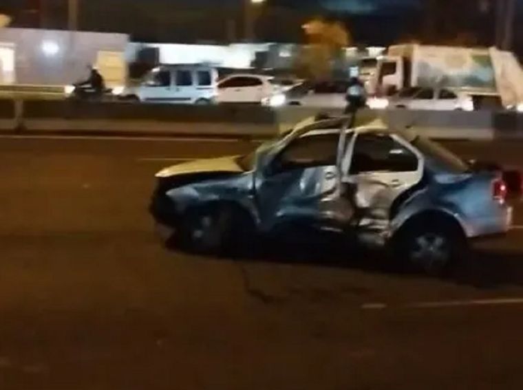 Ocurrió en el tramo que conecta el Camino del Buen Ayre con la Ruta 202, en dirección norte Foto: Minuto Uno