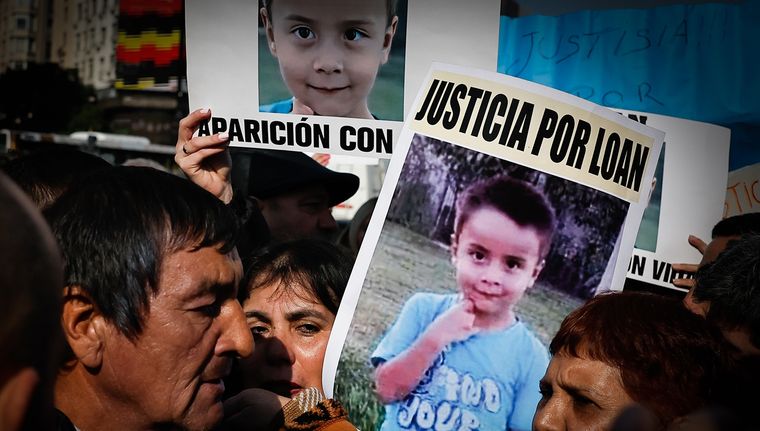 La desaparición de Loan Peña conmovió al país Foto: EFE