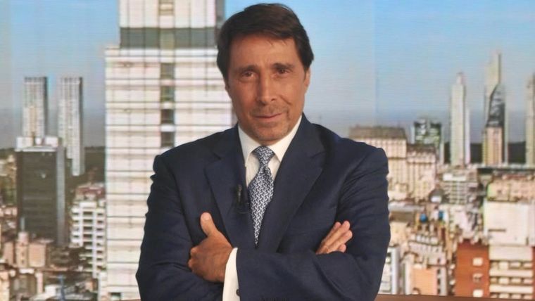 A24, con Eduardo Feinmann, dio batalla contra La Nación Más por el rating. Foto: Instagram @a24noticias