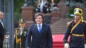 El presidente Javier Milei encabezó un homenaje por el natalicio de José de San Martín. El presidente Javier Milei encabezó un homenaje por el natalicio de José de San Martín.