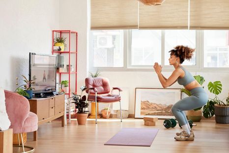Los ejercicios que podés hacer en casa para tonificar. Los ejercicios que podés hacer en casa para tonificar.