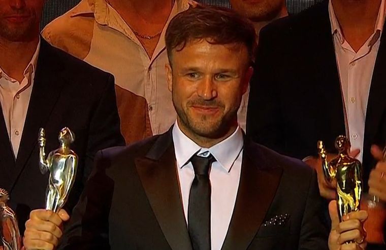 Agustín Canapino ganó el Olimpia de Oro y el de Plata por automovilismo.