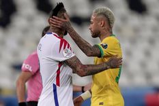 Vidal se fue muy enojado luego de la derrota Foto: EFE