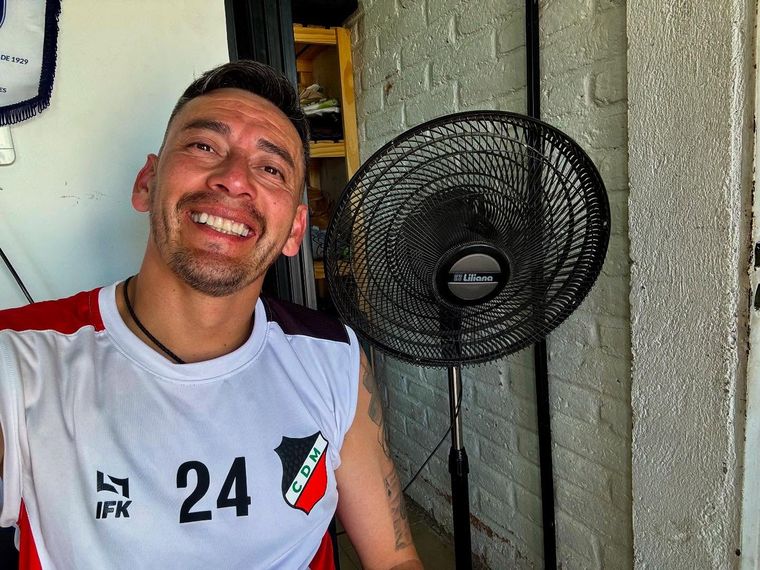 Rubens Sambueza vovlerá a jugar en el Deportivo Maipú.