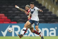 Vélez empató en Brasil y quedó segundo. Foto: @Velez