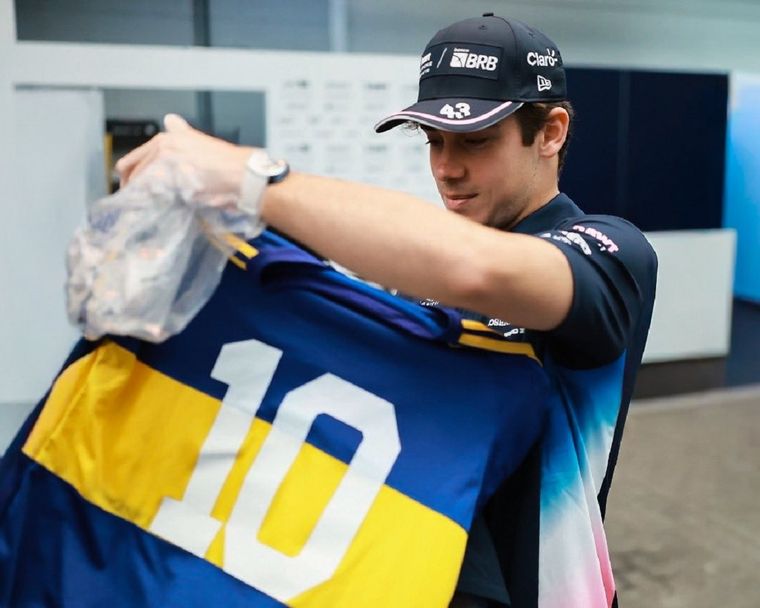 Boca Juniors felicitó a Franco Colapinto por su continuidad en la Fórmula 1 con Alpine.