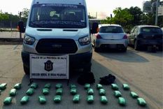 siete concejales llevaban mas de 22 kilos de coca en un auto oficial