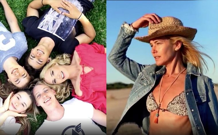 YA NO ES LO MISMO. VALERIA MAZZA SE QUEDO SOLO AL CUIDADO DE SU HIJA MUJER.