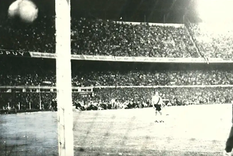 Una imagen que durante mucho tiempo fue la única que retrató el gol de Suñé.