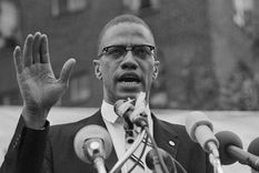 Malcolm X tenía 39 años cuando fue asesinado. Foto: GETTY IMAGES