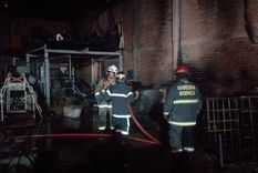 Fotos: Facebook de Bomberos Voluntarios Luján De Cuyo.