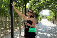 Muchos famosos pasaron por Mendoza durante el fin de semana largo, conocé en esta nota quiénes pisaron tierras mendocinas. Foto: IG Charlotte Canigia