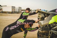 Nandu Jubany y Marc Solà no pudieron completar el prólogo del Dakar 2026.