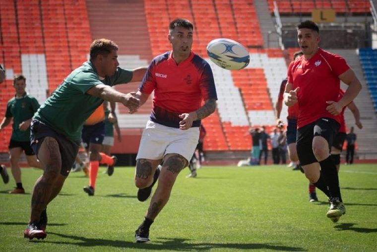 Las personas privadas de la libertad en la provincia pudieron realizar un partido de rugby único en el Estadio Malvinas Argentinas. Foto: Prensa Gobierno de Mendoza
