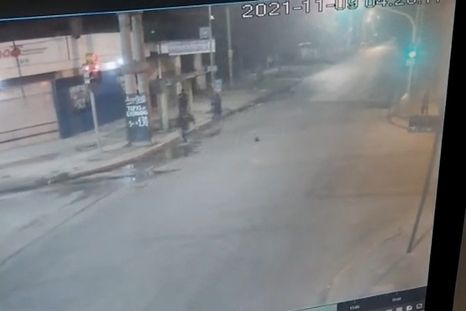El hecho se registró en la localidad bonaerense de Merlo.