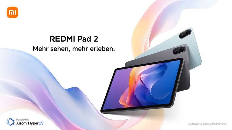 Cuatro altavoces Dolby Atmos potencian el apartado multimedia de la Redmi Pad 2 económica. Cuatro altavoces Dolby Atmos potencian el apartado multimedia de la Redmi Pad 2 económica.