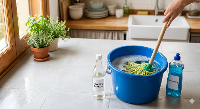 Detergente y vinagre, no fallan. Fuente IA Gemini. Detergente y vinagre, no fallan. Fuente IA Gemini.