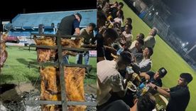 Estudiantes de Río Cuarto retornó a la máxima categoría después de 40 años y celebró a lo grande. Foto: capturas de TV. Estudiantes de Río Cuarto retornó a la máxima categoría después de 40 años y celebró a lo grande. Foto: capturas de TV.