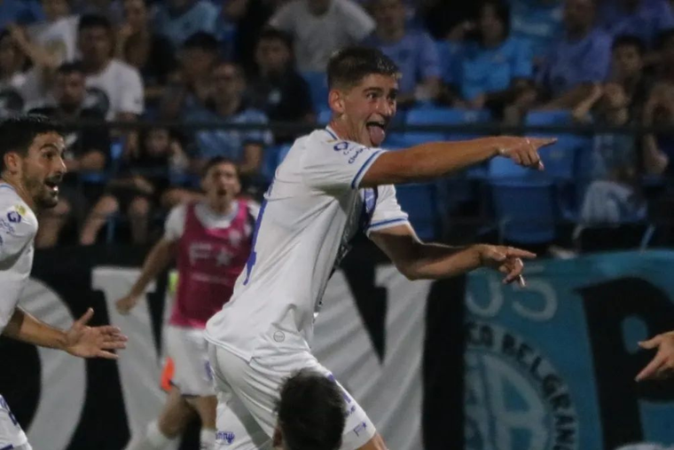 Badaloni le dio el triunfo al Tomba. Foto: Prensa Godoy Cruz