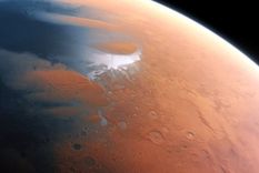 Marte, constantemente estudiado desde la Tierra. Foto: Dpa.