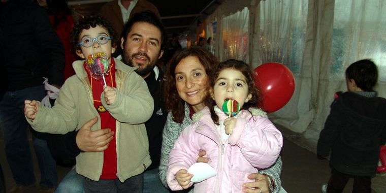 La familia Morales disfrutó una tarde distinta. Foto: Muriel del Barco/MDZ