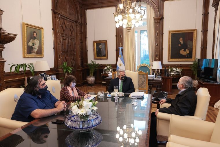 Foto: Twitter Alberto Fernández