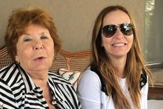 Analía Franchín despidió a su madre.&nbsp;