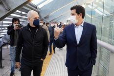 horacio rodriguez larreta y wado de pedro, cara a cara por la quita de la coparticipacion