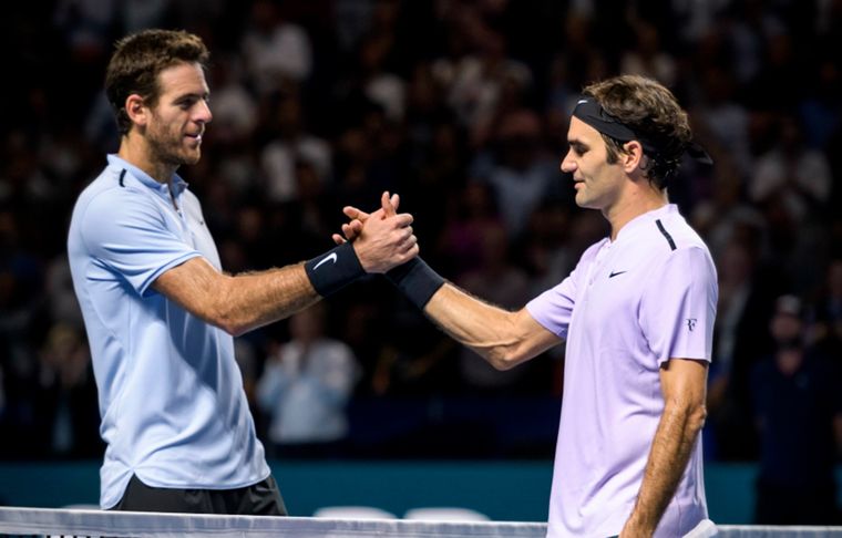 Del Potro le dedicó unas palabras emotivas a Federer en redes sociales por su retiro.