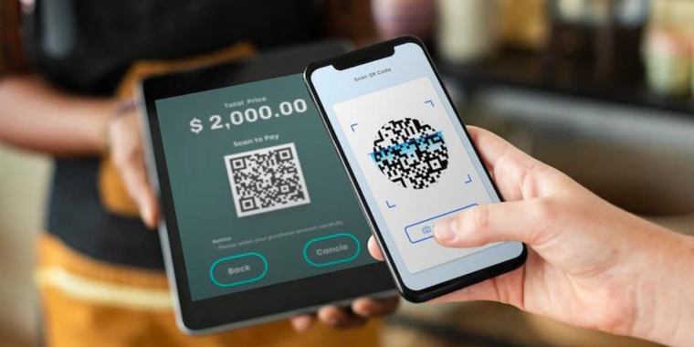 Pagos con QR Foto: Freepik