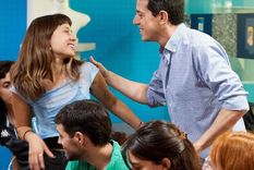 Valentina Morán junto a Wado de Pedro Foto: X;@valencmoran Valentina Morán junto a Wado de Pedro Foto: X;@valencmoran