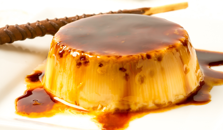 Disfrutá de un postre de verano perfecto, flan con caramelo keto Disfrutá de un postre de verano perfecto, flan con caramelo keto
