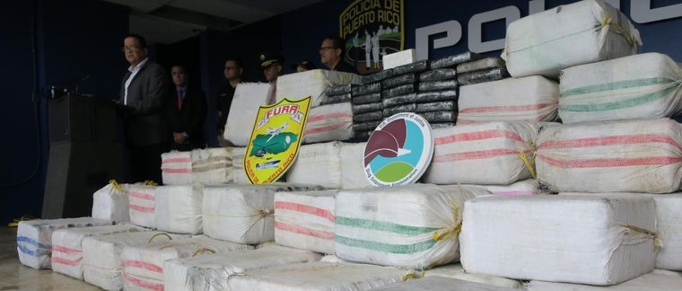 Los fardos de cocaína confiscados estaban valuados en más de 7,6 millones de dólares. (Imagen ilustrativa). Foto: Fuerzas Unidas de Rápida Acción (FURA)