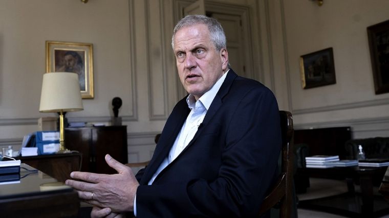 El ministro de Educación, Jaime Perczyk Foto: Télam