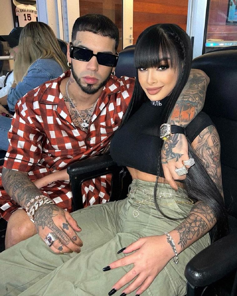 Anuel AA y Yailin anunciaron su compromiso el 26 de enero de este 2022