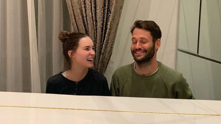 Jacquemus junto a Belinda Foto: Fuente: Imagen / Captura