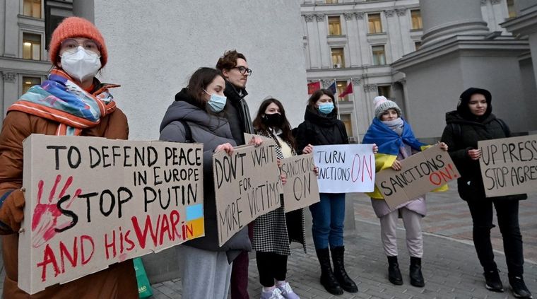 La tensión en la región es manifiesta. Foto: Afp.