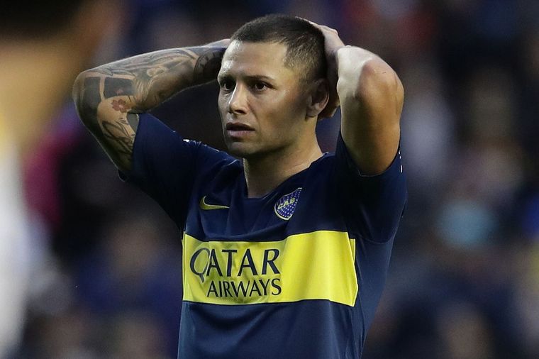 Mauro Zárate estuvo tres años en Boca tras su dramática salida de Vélez en 2018. Foto: archivo