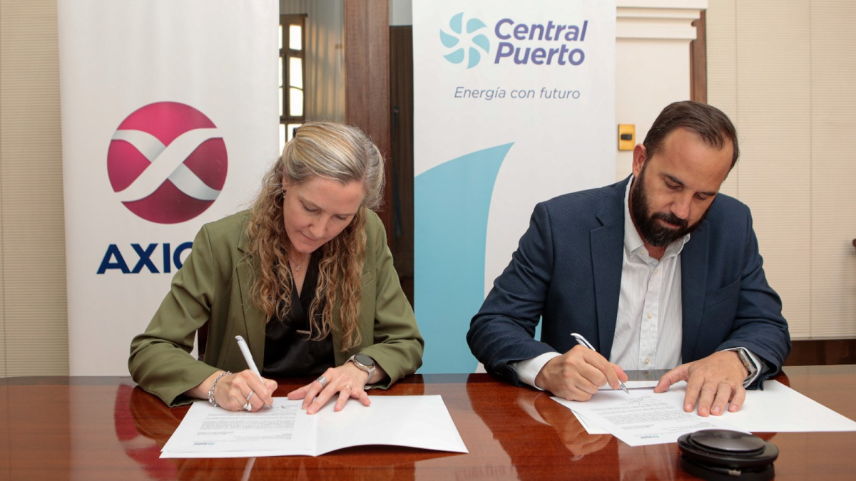 AXION Energy y Central Puerto sellan acuerdo por energía renovable para la refinería de Campana