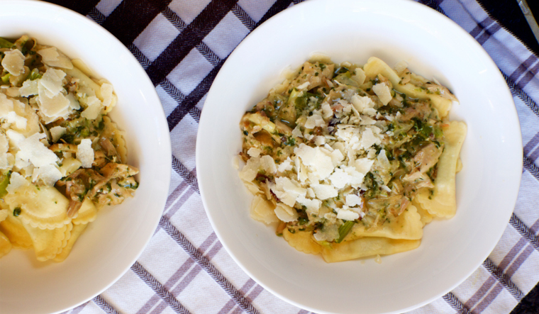 La mejor receta de agnolotti con mantequilla y salvia Foto: Shutterstock