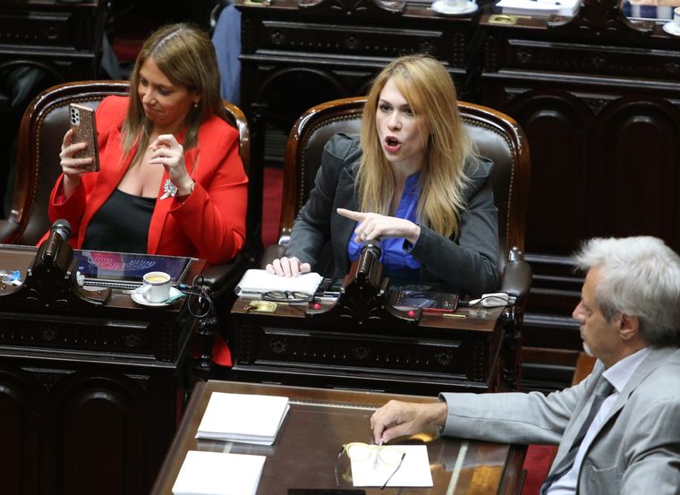 La diputada nacional de La Libertad Avanza Lilia Lemoine volvió a apuntar contra la vicepresidenta Victoria Villarruel. Foto: Noticias Argentinas