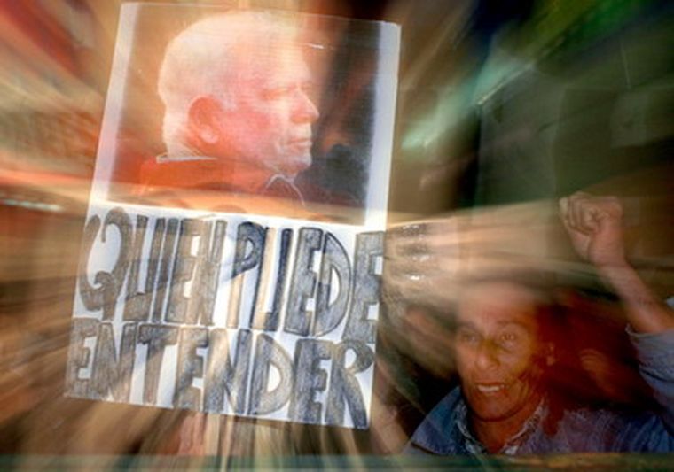 Vuelve la búsqueda por Julio López. Foto: NA