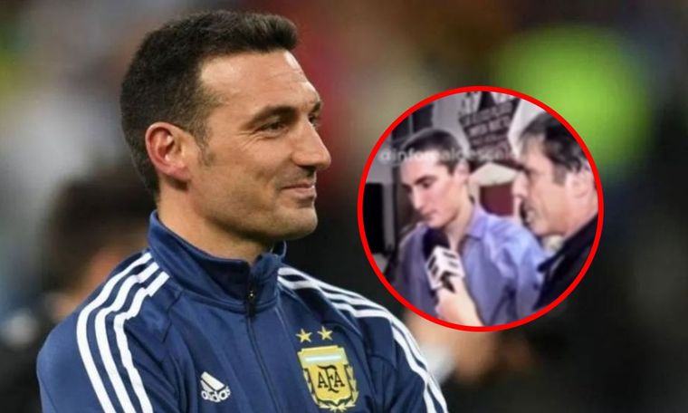 Scaloni reconoció que era hincha de Boca