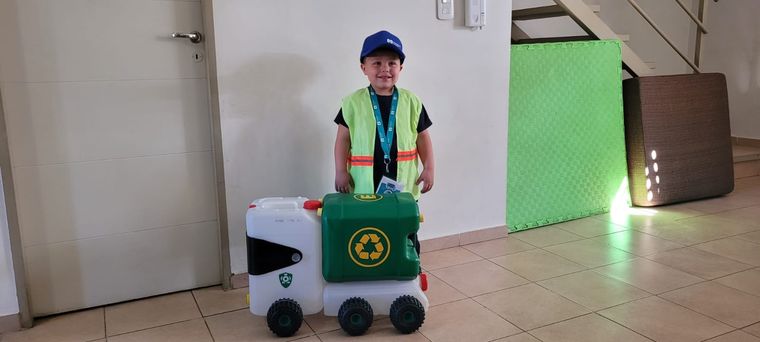 Elián, en su cumple de cuatro años. Foto: Gentileza