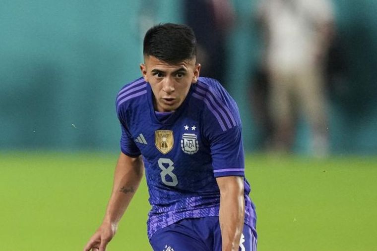 Thiago Almada fue convocado por la Selección argentina a último momento.