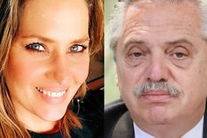 Carolina Losada y Alberto Fernández